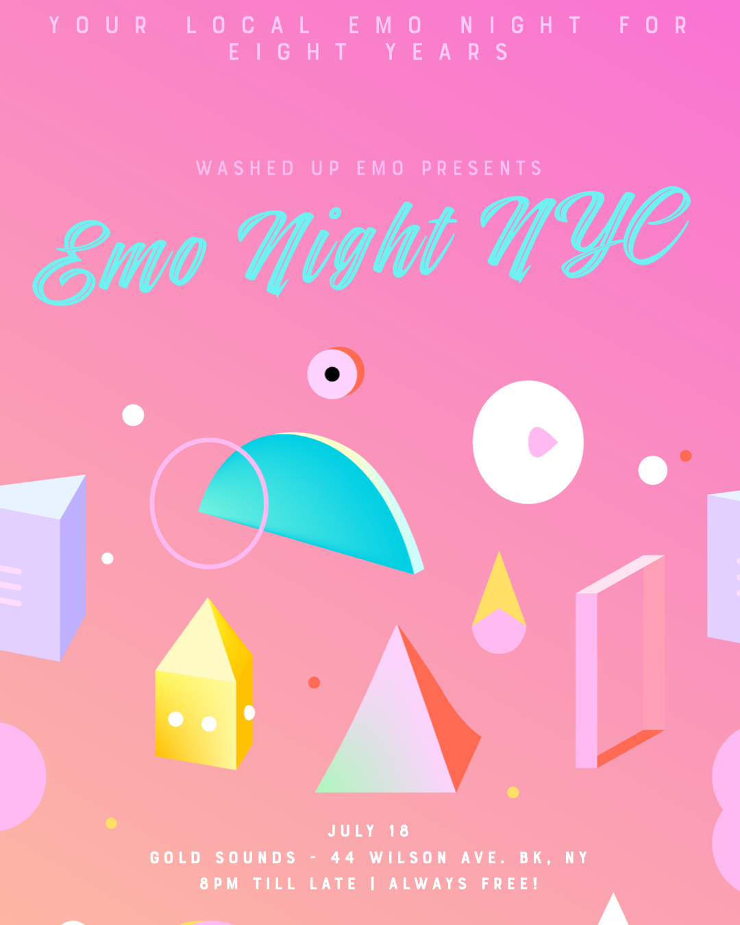 Emo Night NYC - July 2019