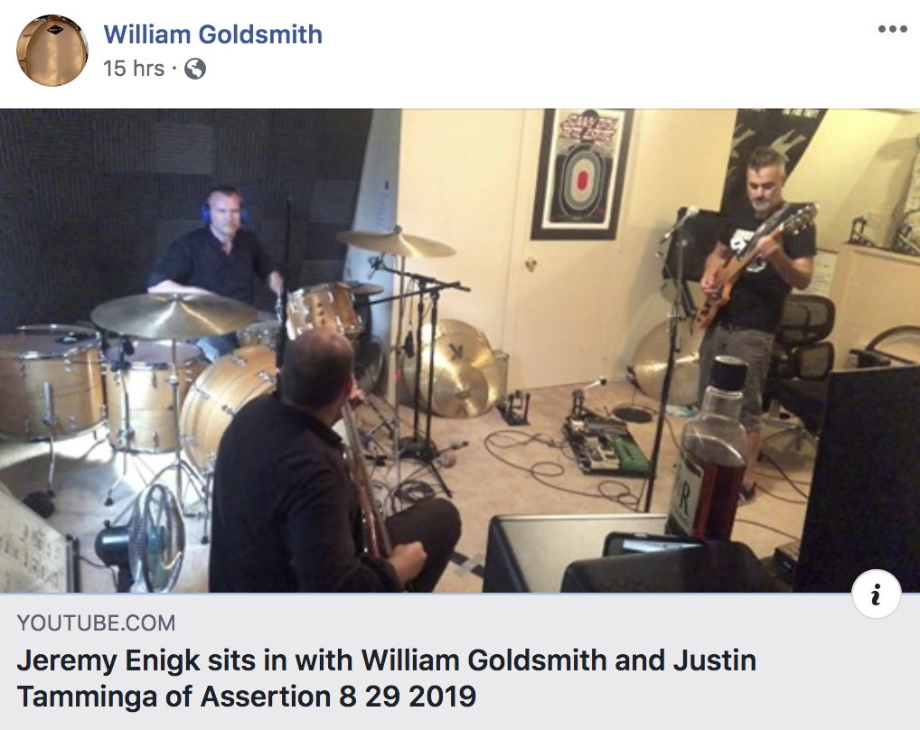 Half of Sunny Day Real Estate Jam for the First Time in 10 Years! 