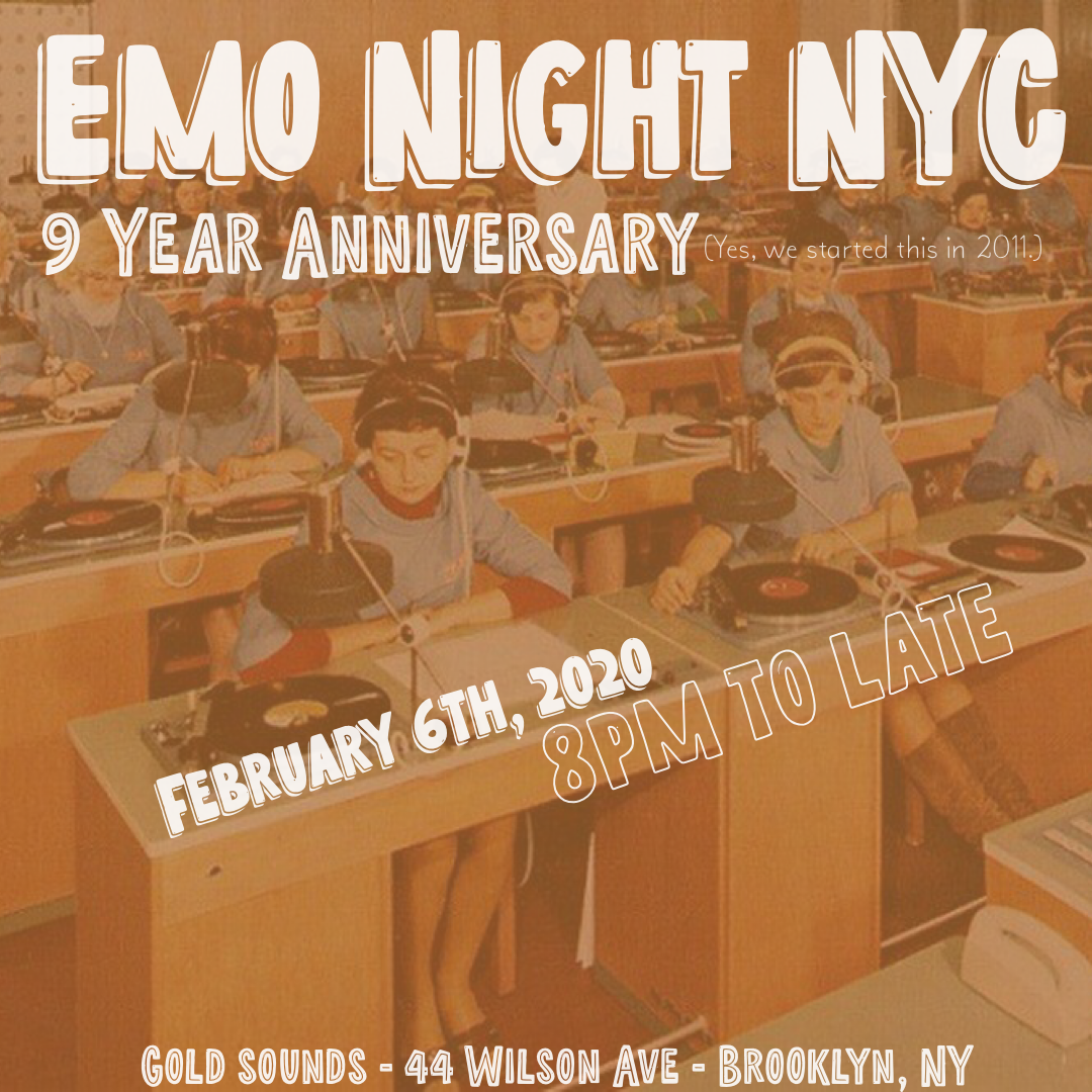 Emo Night NYC - 9 Year Anniversary - February 2020