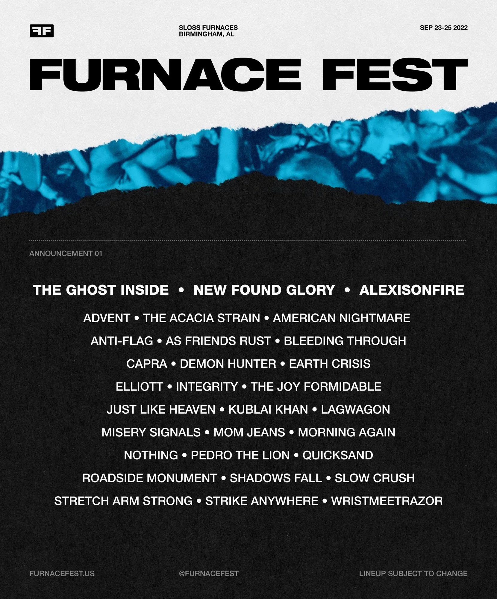 Elliott Reunites at Furnace Fest!