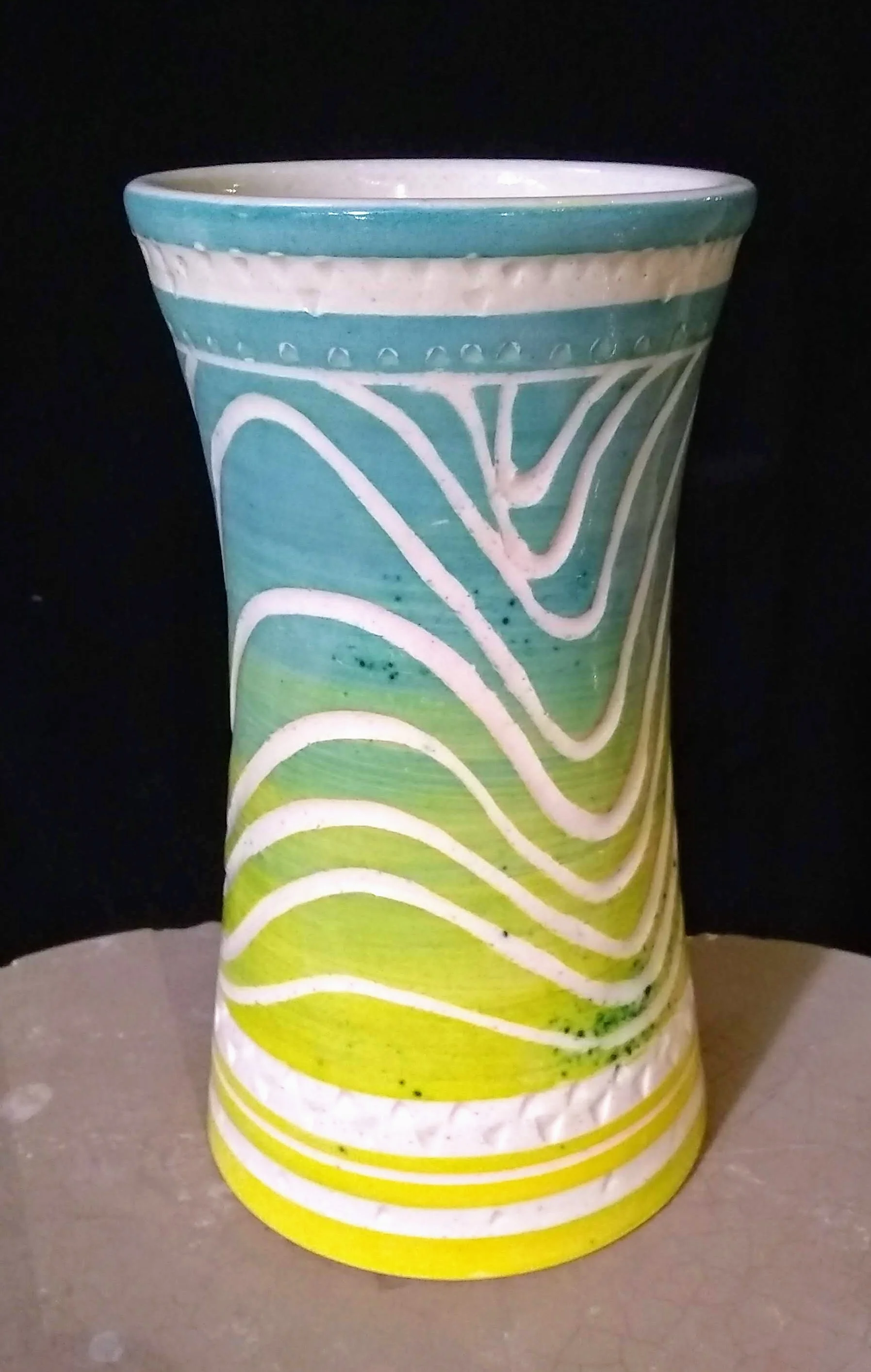 Large Wave Vase — Heather McQueen Studio