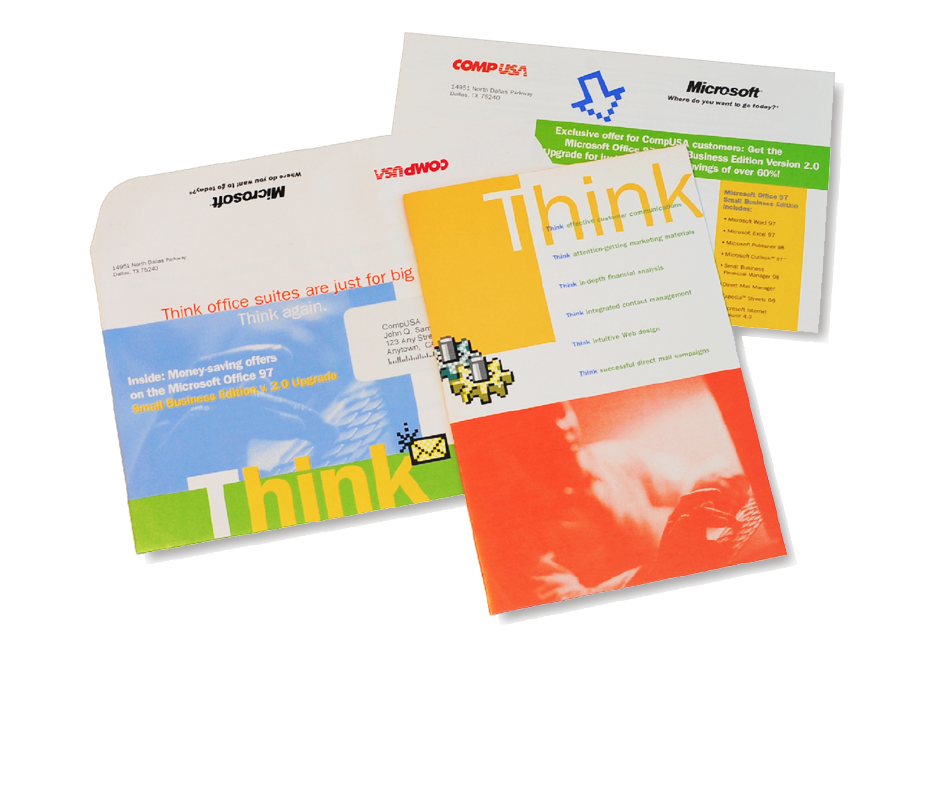 Microsoft Direct mail package