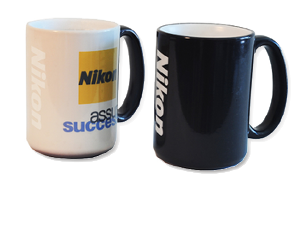 Nikon Precision Thermochromatic mugs