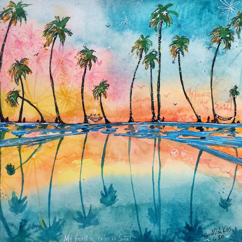 Favorite Color Is Sunset