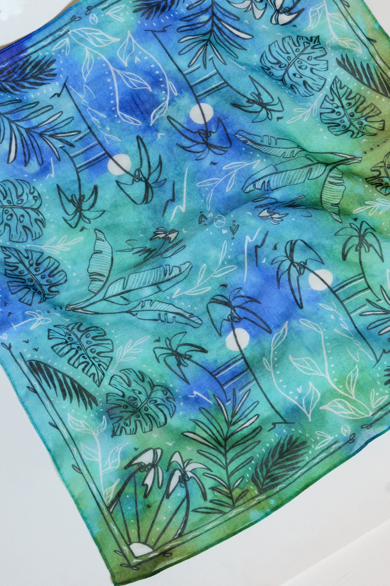 Salty Fronds Bandana