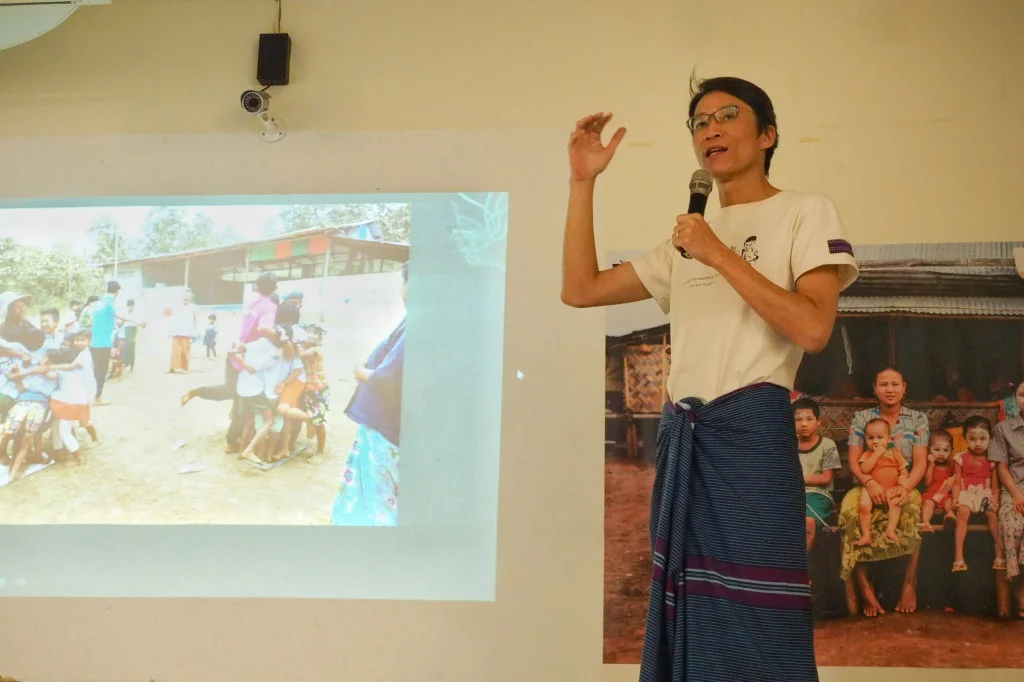 Glocal Action全球在地行動公益協會秘書長賴樹盛認為當地社區自主力量是關鍵。圖/張家銘