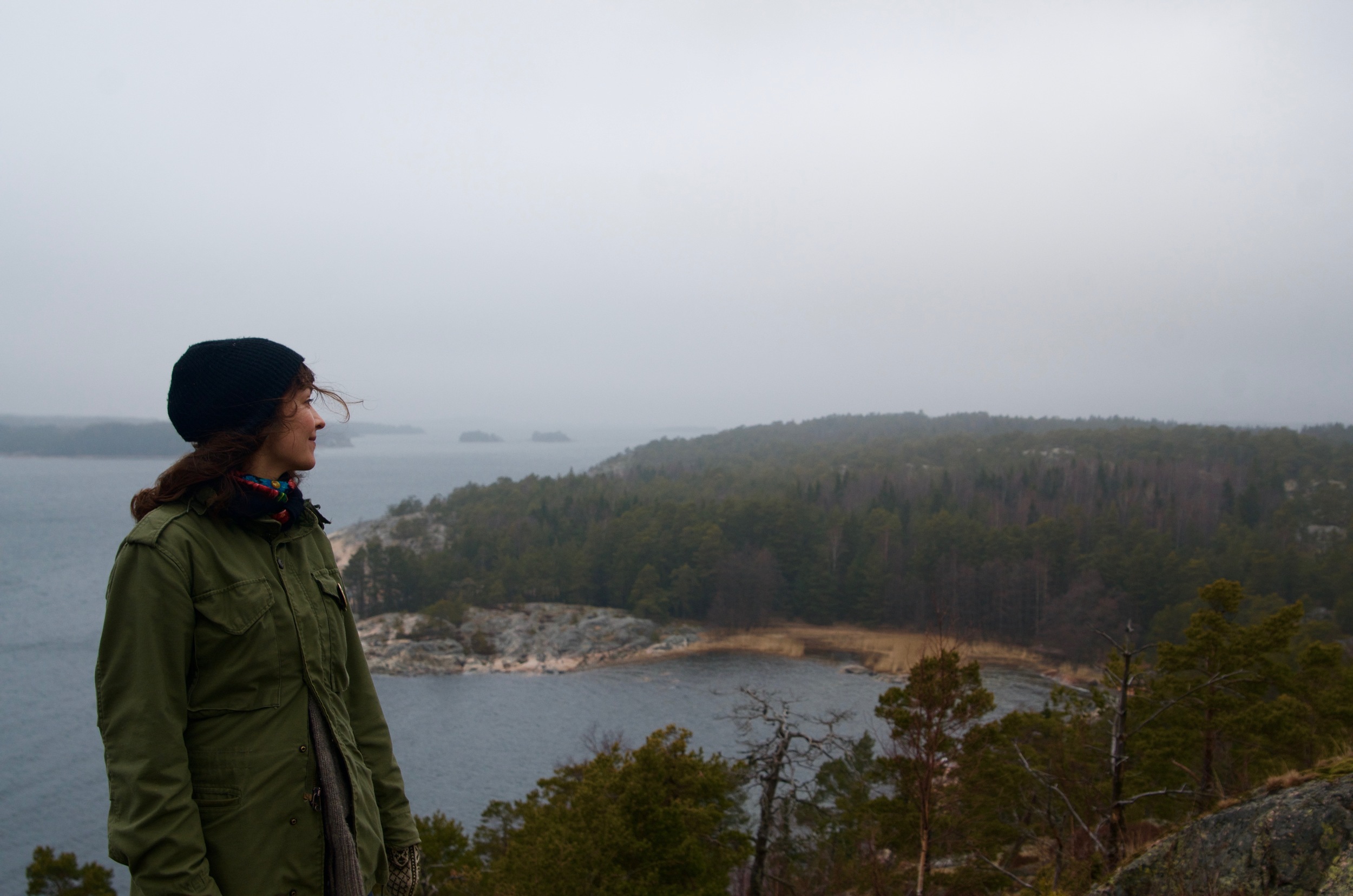 A photo by my friend Kristiina. Visiting the lands my grandmother's people came from. But that's another story about co-incidence, conservationist friends, and small island life in Finland <3 
