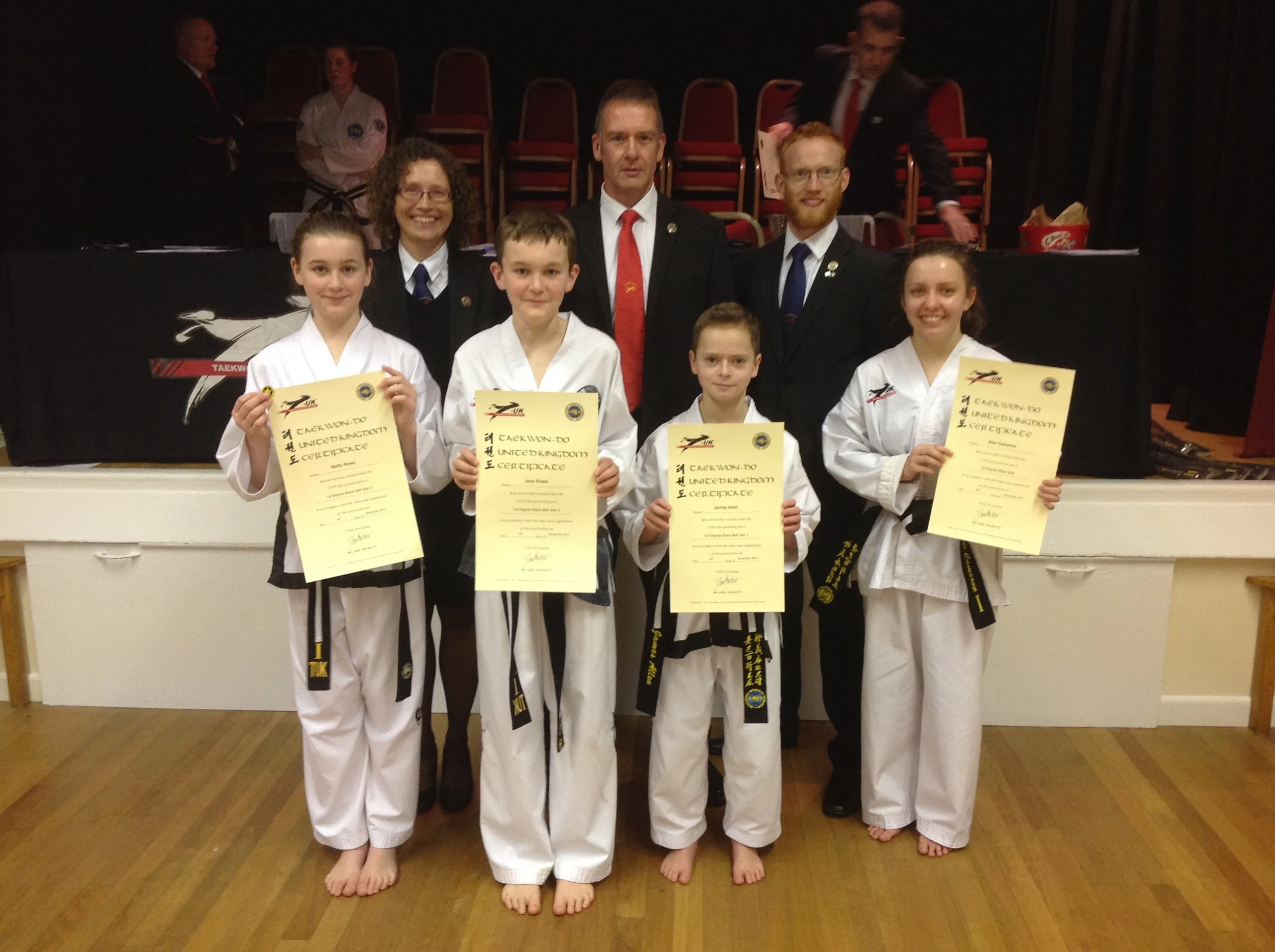 Black belt grading 23.11.14