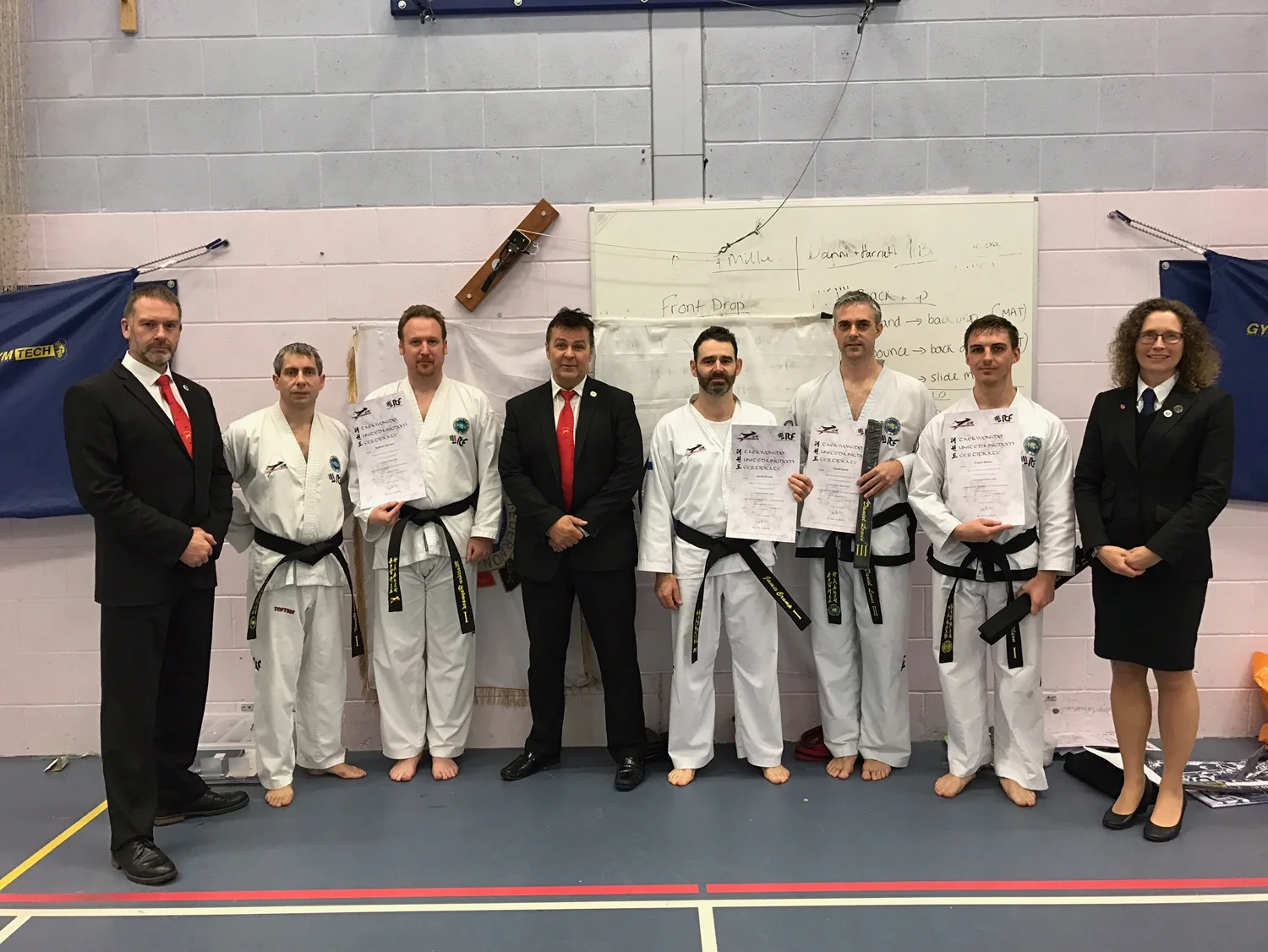 T-UK Black belt grading success