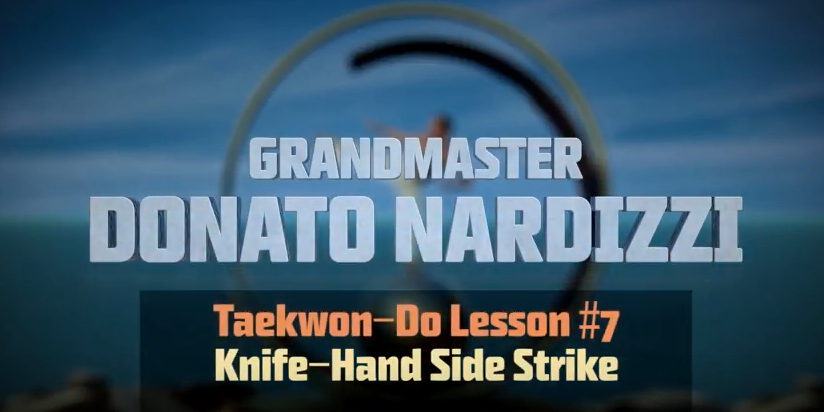 TKD Technical - Knife-hand side strike - Part 7
