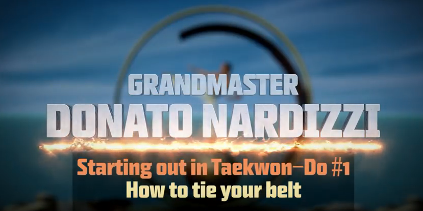 TKD Technical - How to Tie Your Belt