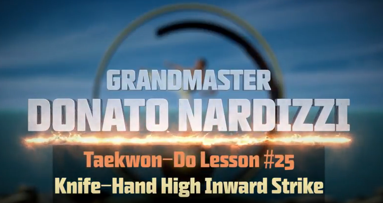 Taekwon-Do Lesson #25: Knife-Hand High Inward Strike