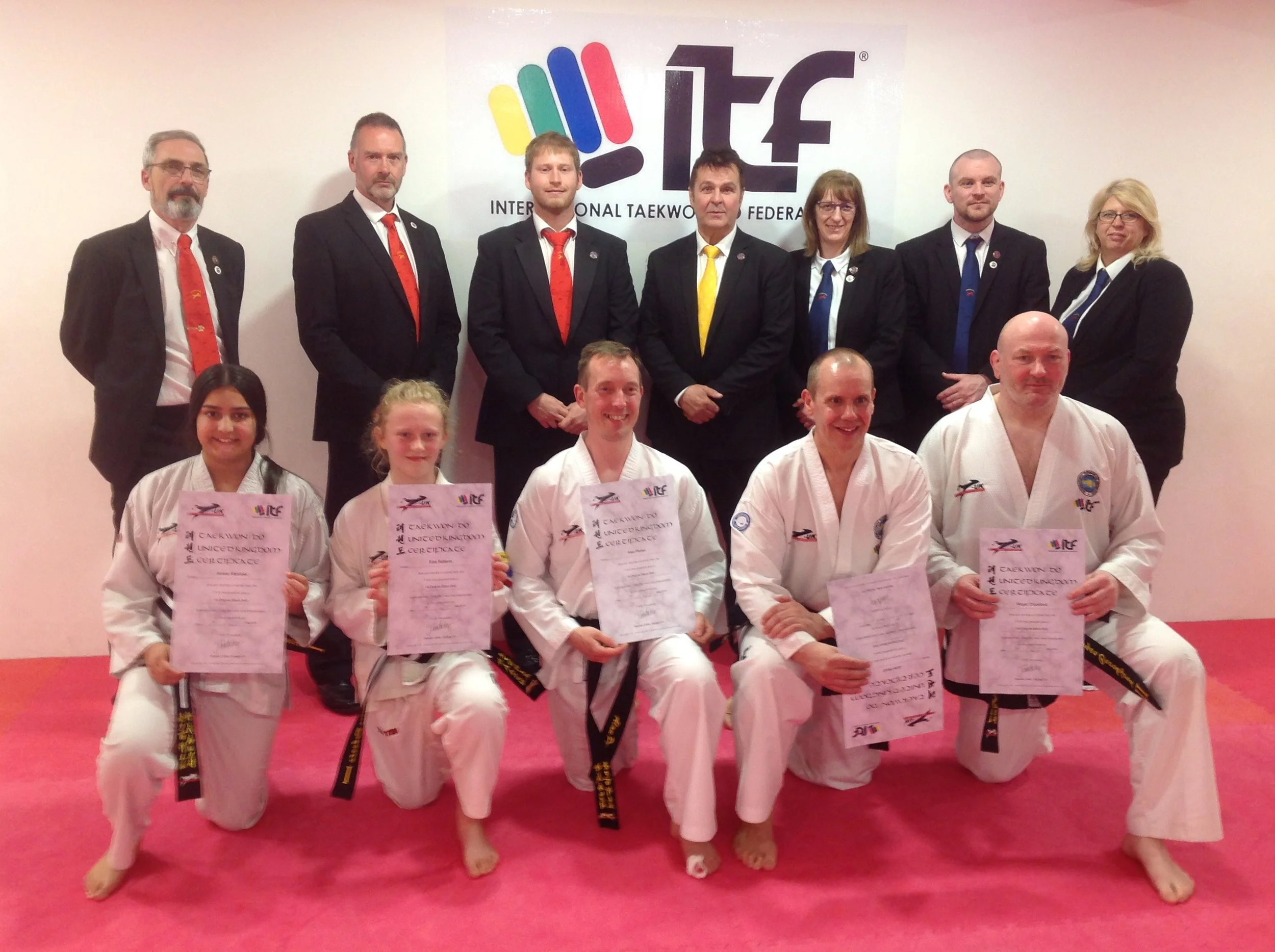 Warwick TKD Black Belt Grading Success