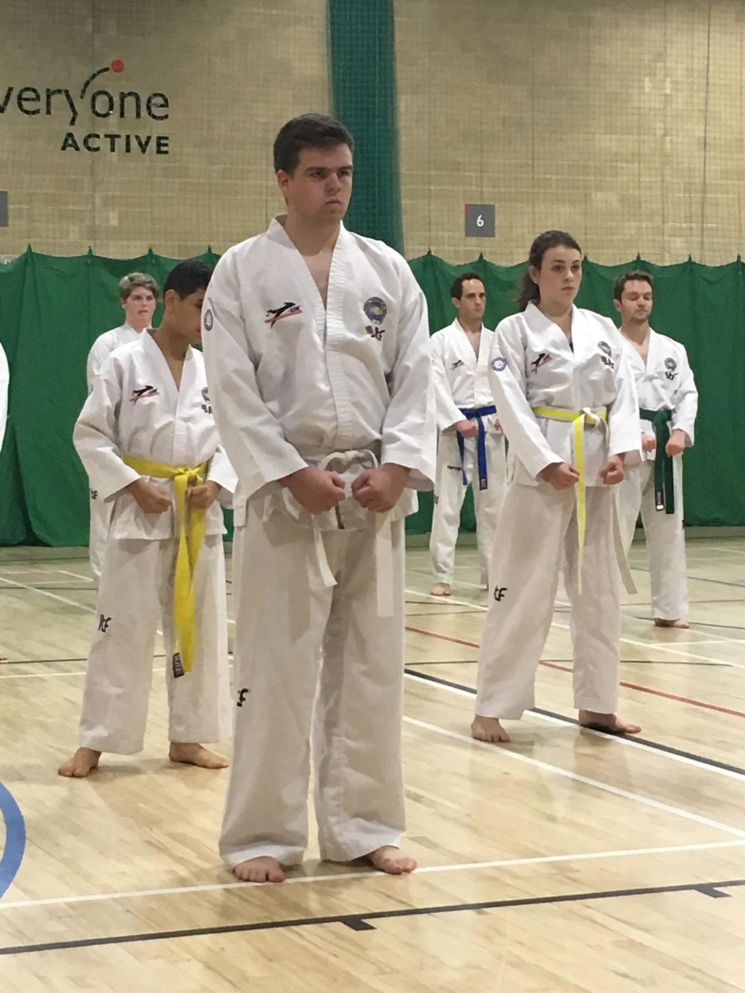 Warwick TKD Student in Nijmegen Walk
