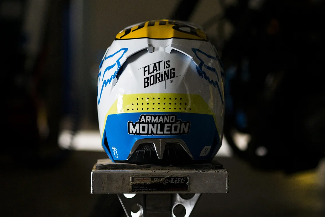 Armand Monleón Helmet