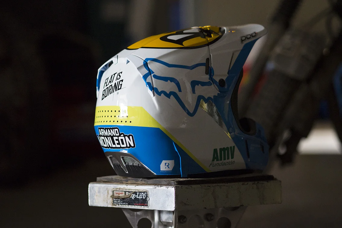 Armand Monleón Helmet