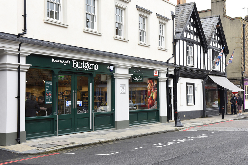 new Budgens store in Eton