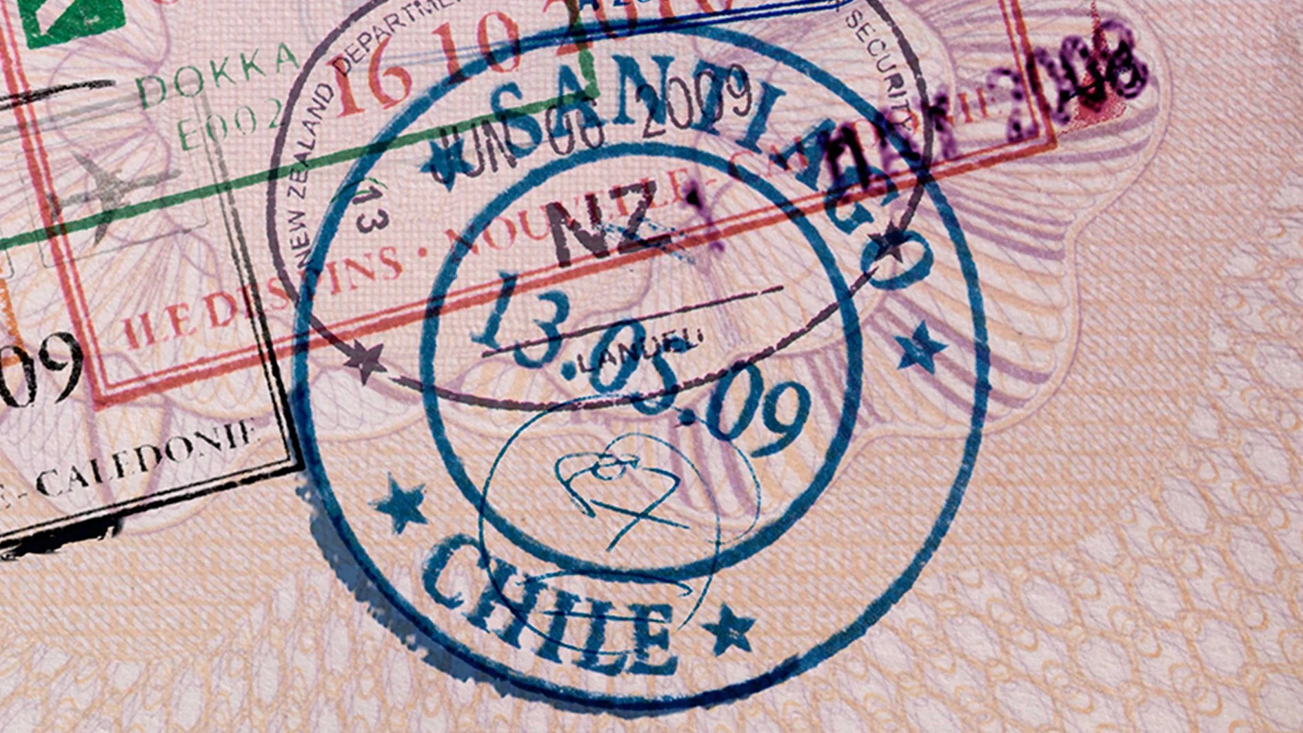 Land Rover / Passport Stamps