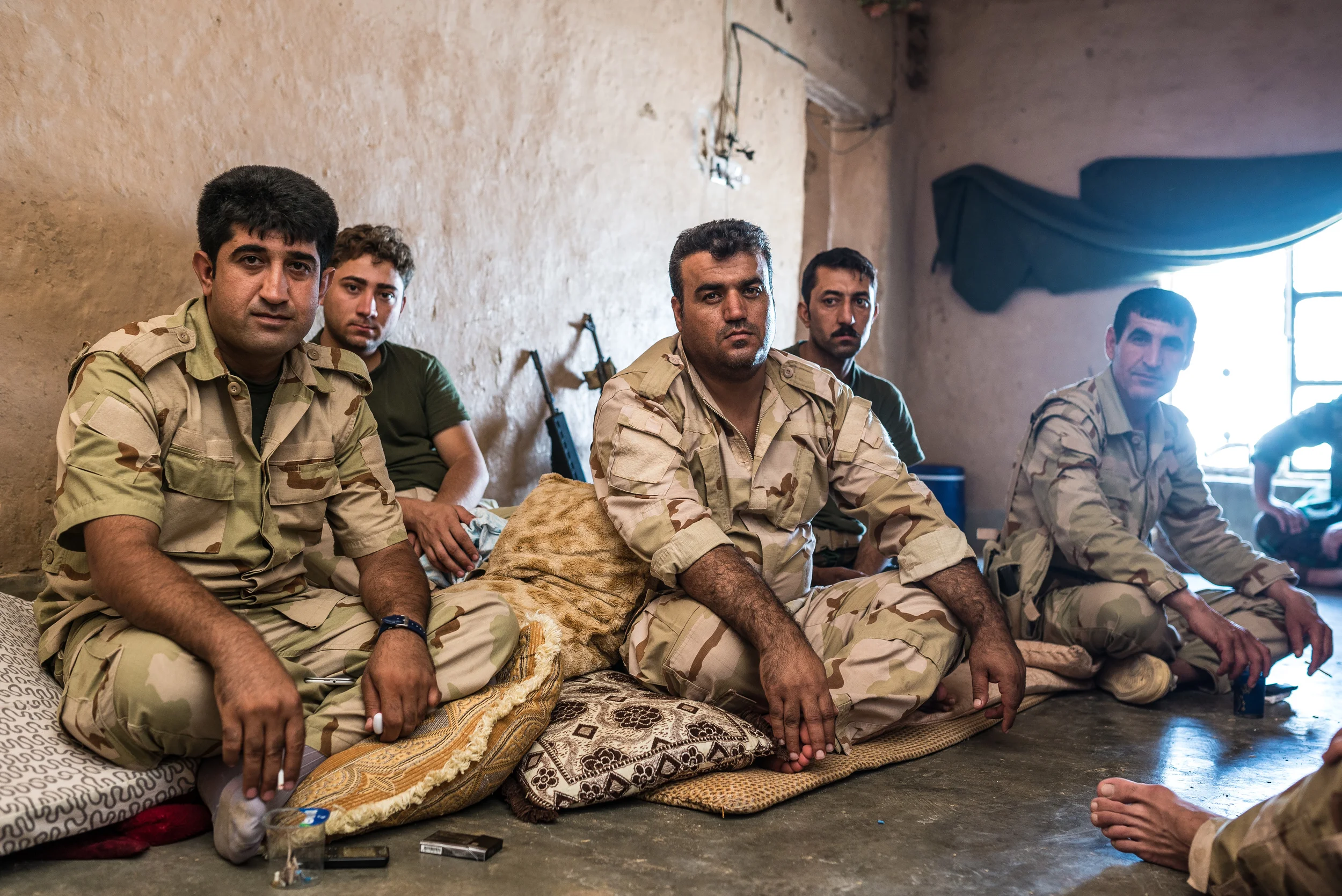 lunch break on the frontline
