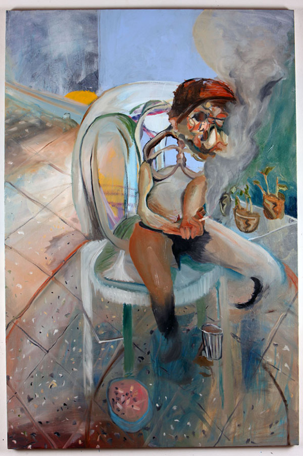 The-Smoker,-2012,-Oil-and-Acrylic-on-Canvas,-128x85-cm.jpg