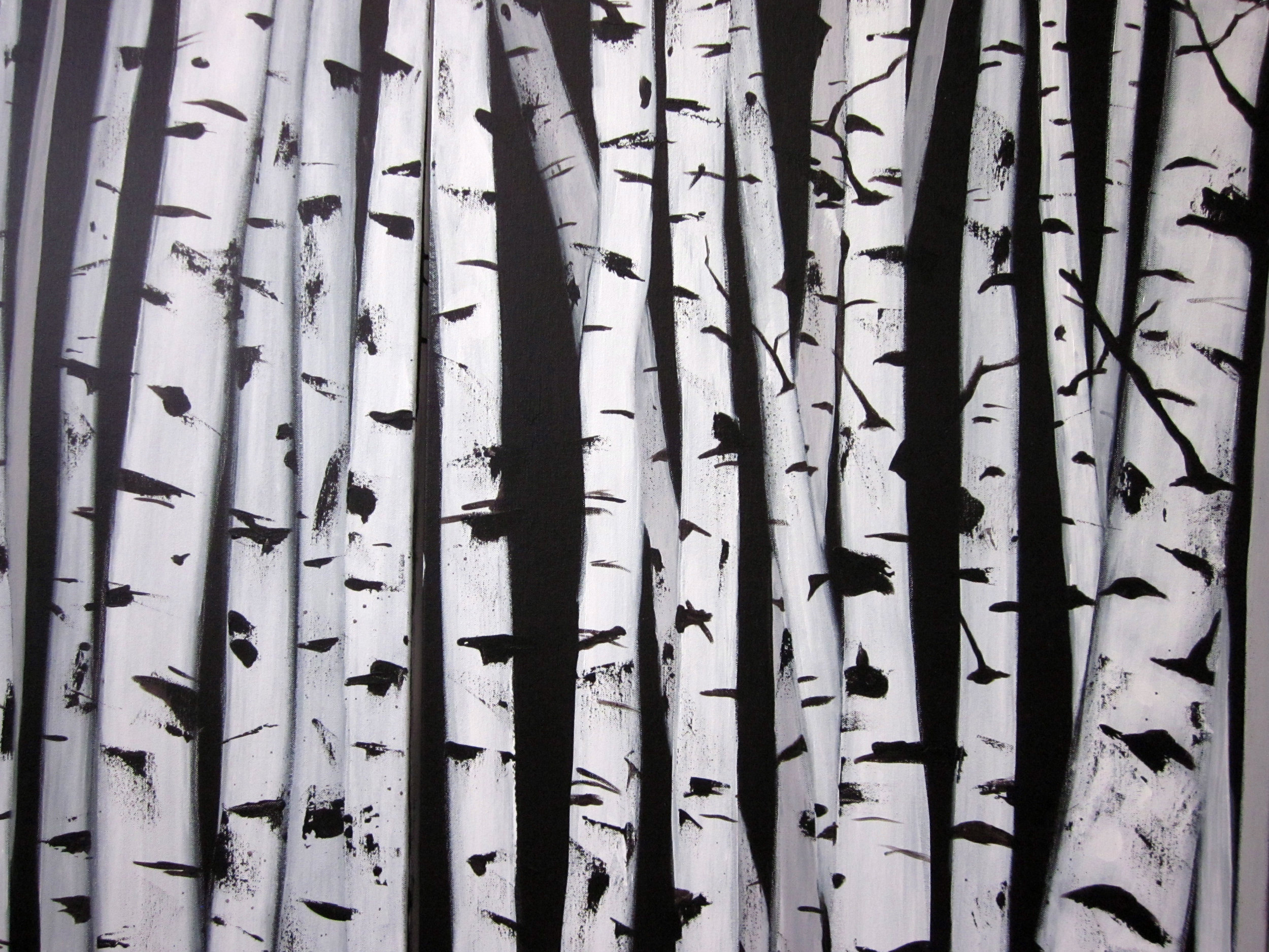 יער - אקריליק על קנווס, 2012.JPG