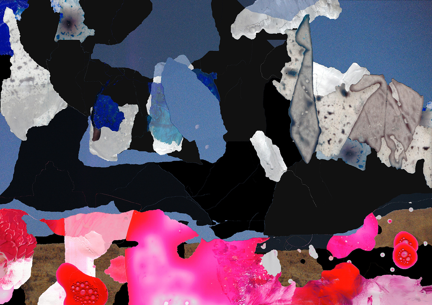 Pollyanna Or, White Sun, Mixed technique, 2019