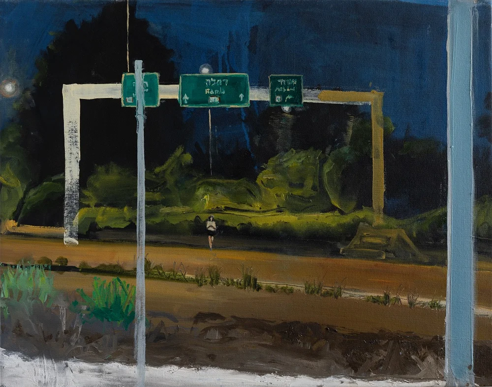שירה קמרד, ללא כותרת, שמן על בד, 2018