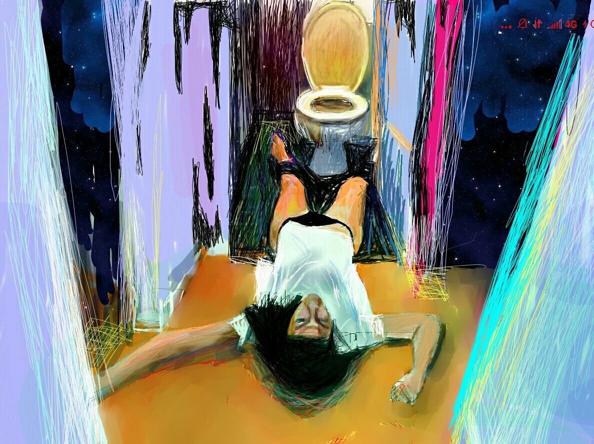 Or Inbar, Untitled, "You Doodle" app, 2019
