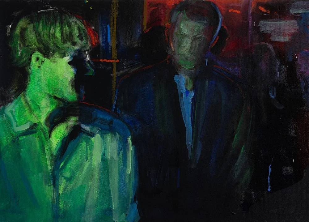 Shira Kamrad, Untitled, Oil on canvas, 2018