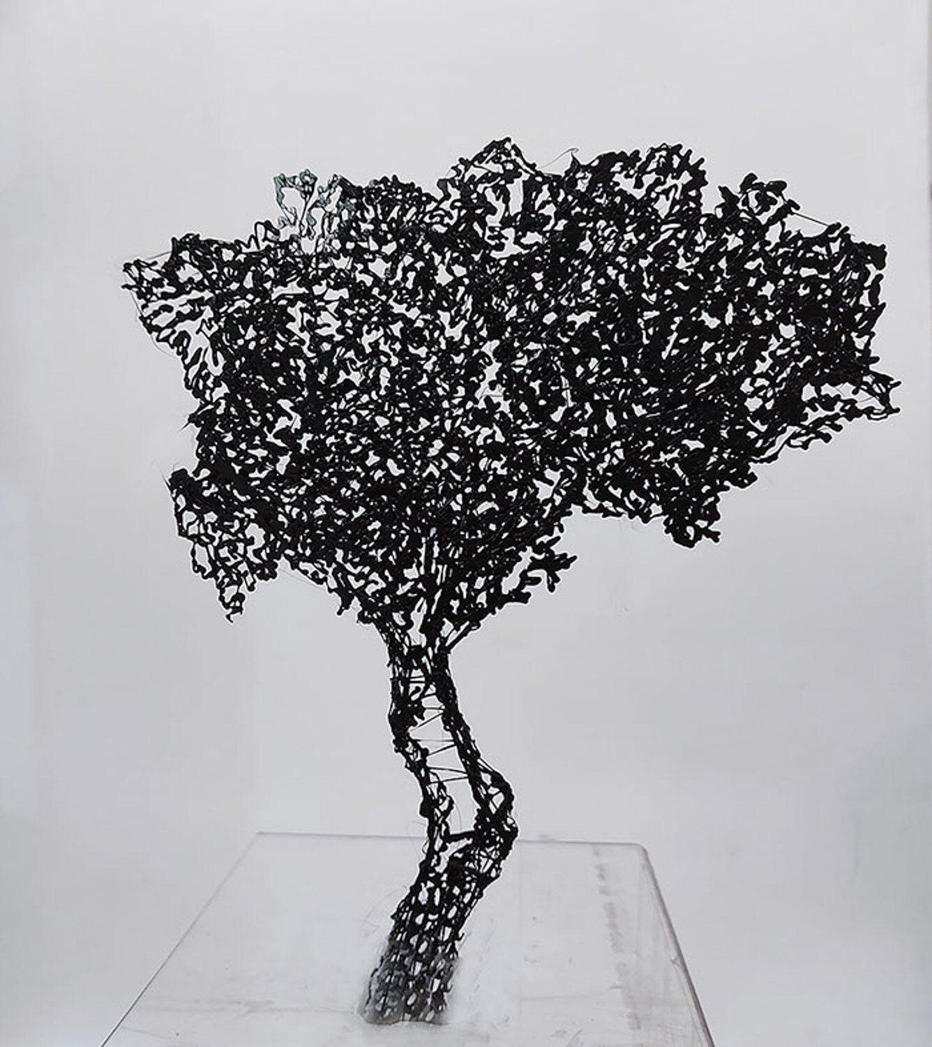 Hagar Zeevi, PLA garden, 3d pen drawing, 2021