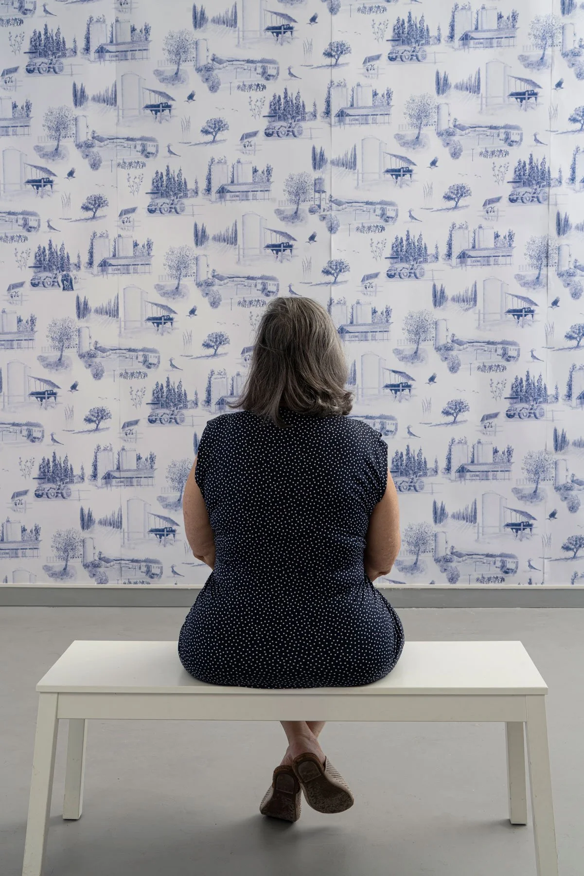 רותי זינגר - משוט בארץ - מראה הצבה