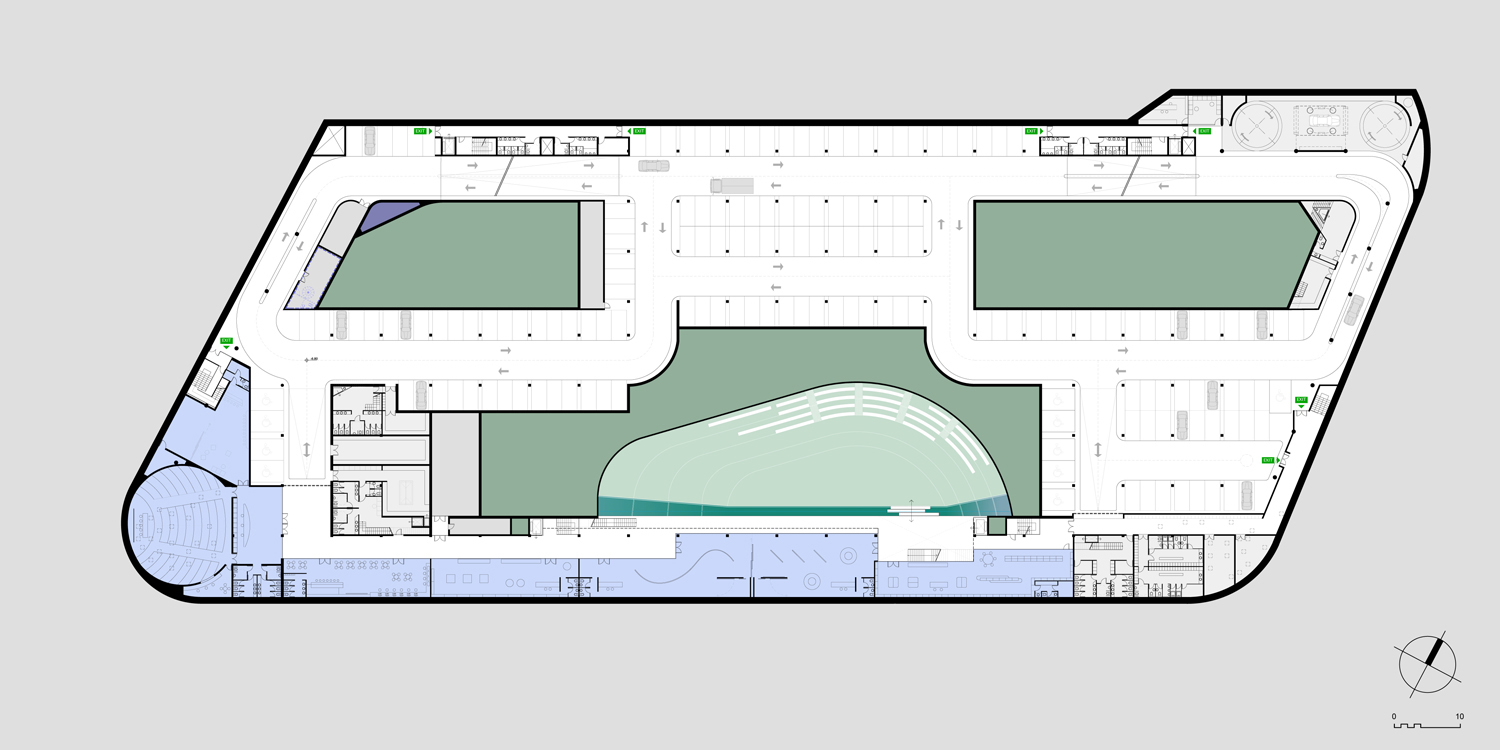 DE AR STUDIO Efthymios Dougkas / FIRST PRIZE WINNER in Eur. Arch. Comp. / Development GSP stadium, Nicosia CY / 2011 Architects Efthymios Dougkas, Yannis Kizis, Costandis Kizis & Gregory Patsalosavvis