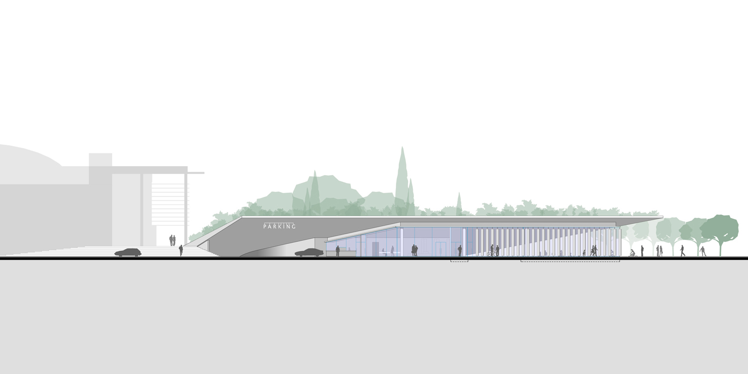 DE AR STUDIO Efthymios Dougkas / FIRST PRIZE WINNER in Eur. Arch. Comp. / Development GSP stadium, Nicosia CY / 2011 Architects Efthymios Dougkas, Yannis Kizis, Costandis Kizis & Gregory Patsalosavvis