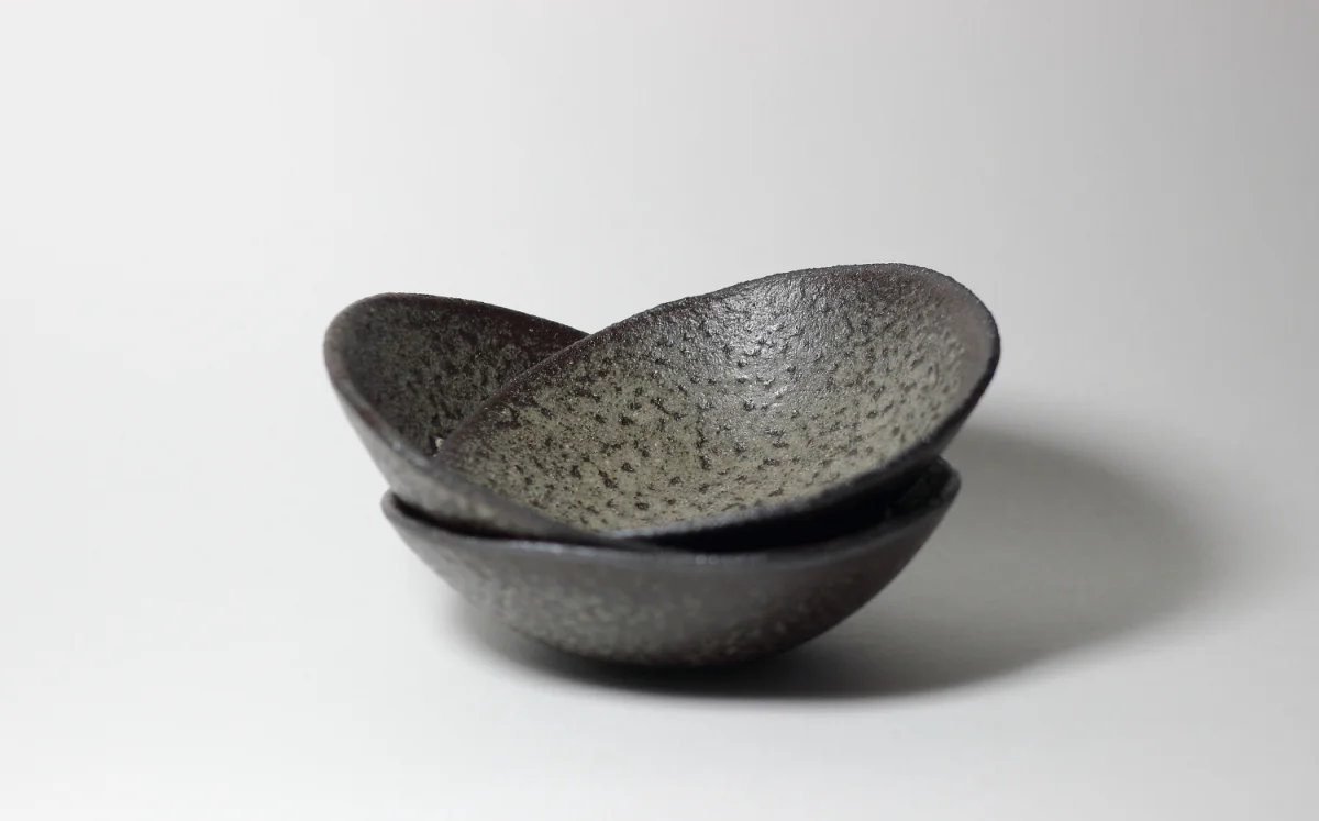 coupelles, émaux de cendres | ø 13cm x h 4.5cm