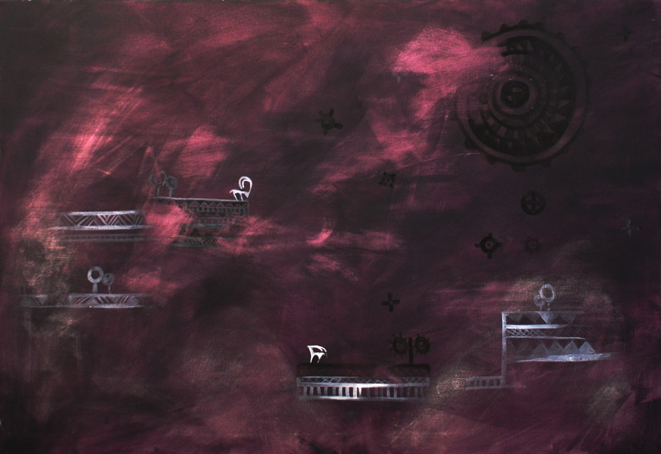 Acrylic on canvas, 50*70 cm, 2007
