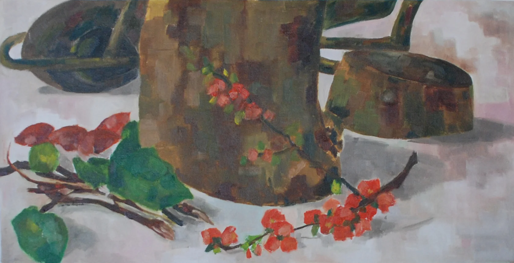  Oil on canvas, 30*60 cm, 2005   
