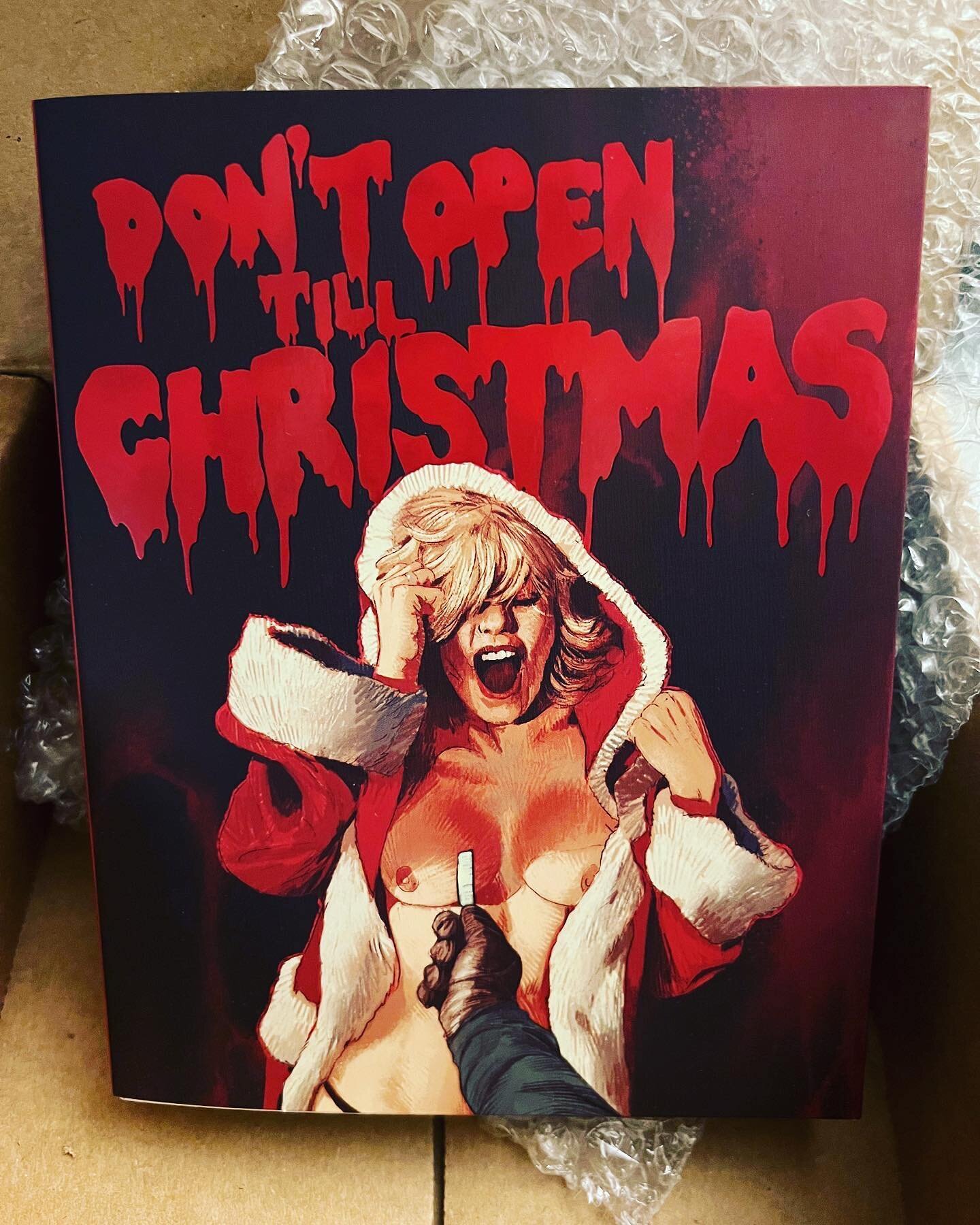 Don&rsquo;t.. open.. till.. Christmas&hellip; 🎅🏻 🎅🏻 @vinegarsyndrome