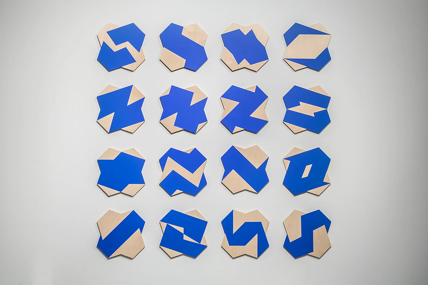 Adirondack Party, 2016 acrylic on birch 80 x 80 inches