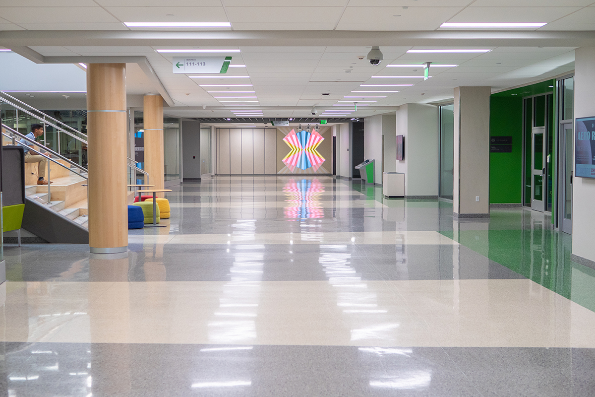 A-GADDA-DA-VIDA, Texas A&M University, The Engineering Art Collection, Zachry Engineering Education Complex, 2018.