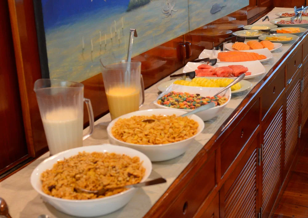 breakfast is served