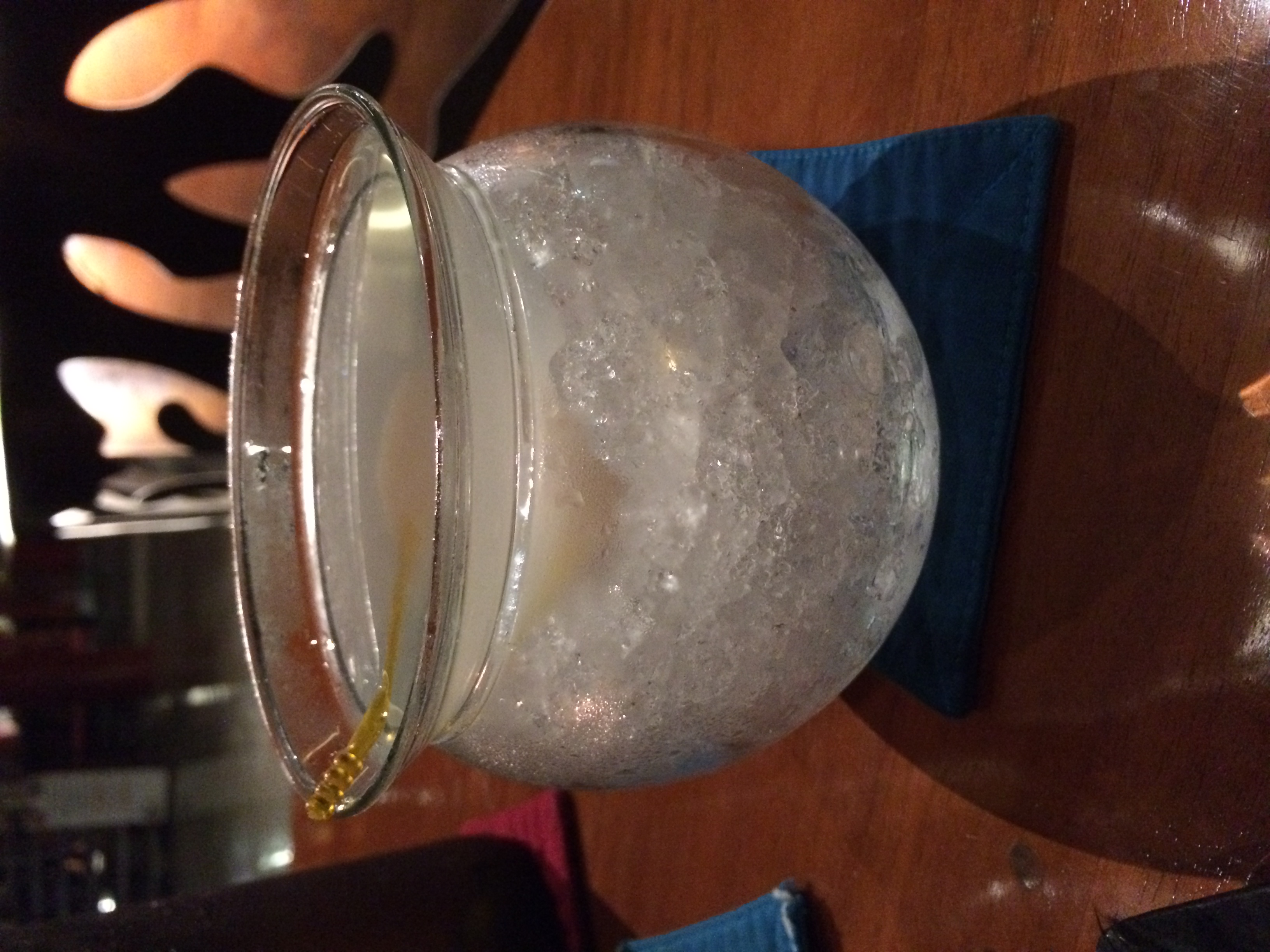 Lychee Martini at Lamak