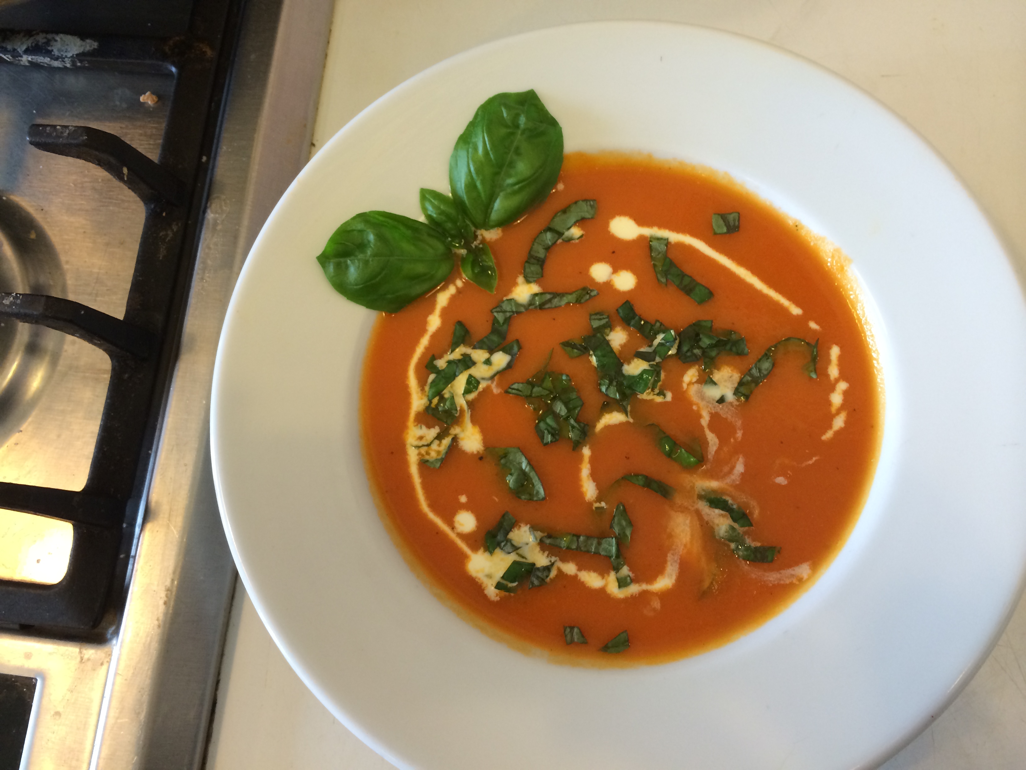 Tomato Coconut Soup