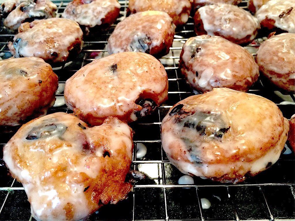 Blueberry Donuts