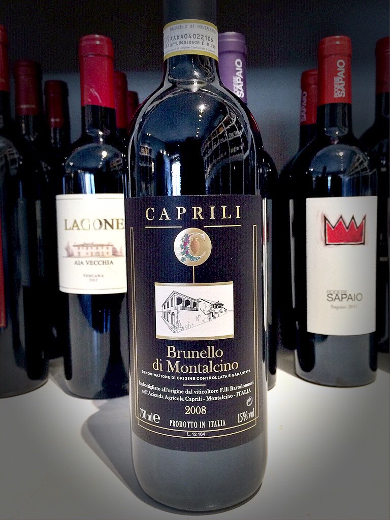 Caprili Brunello di Montalcino 2008 - $45
