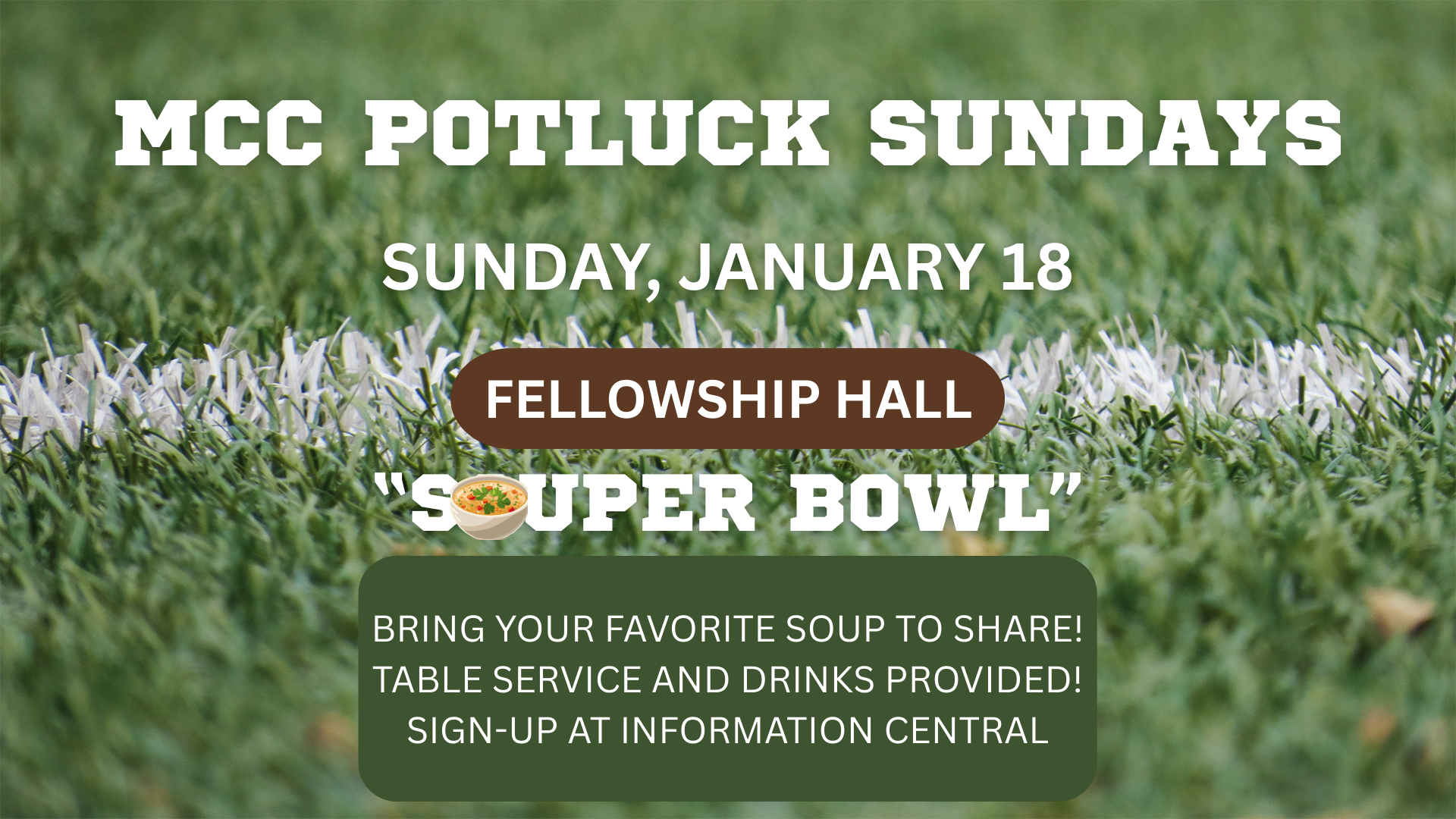 Fellowship Potluck