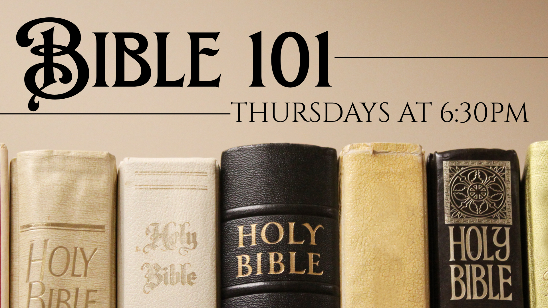 Bible 101