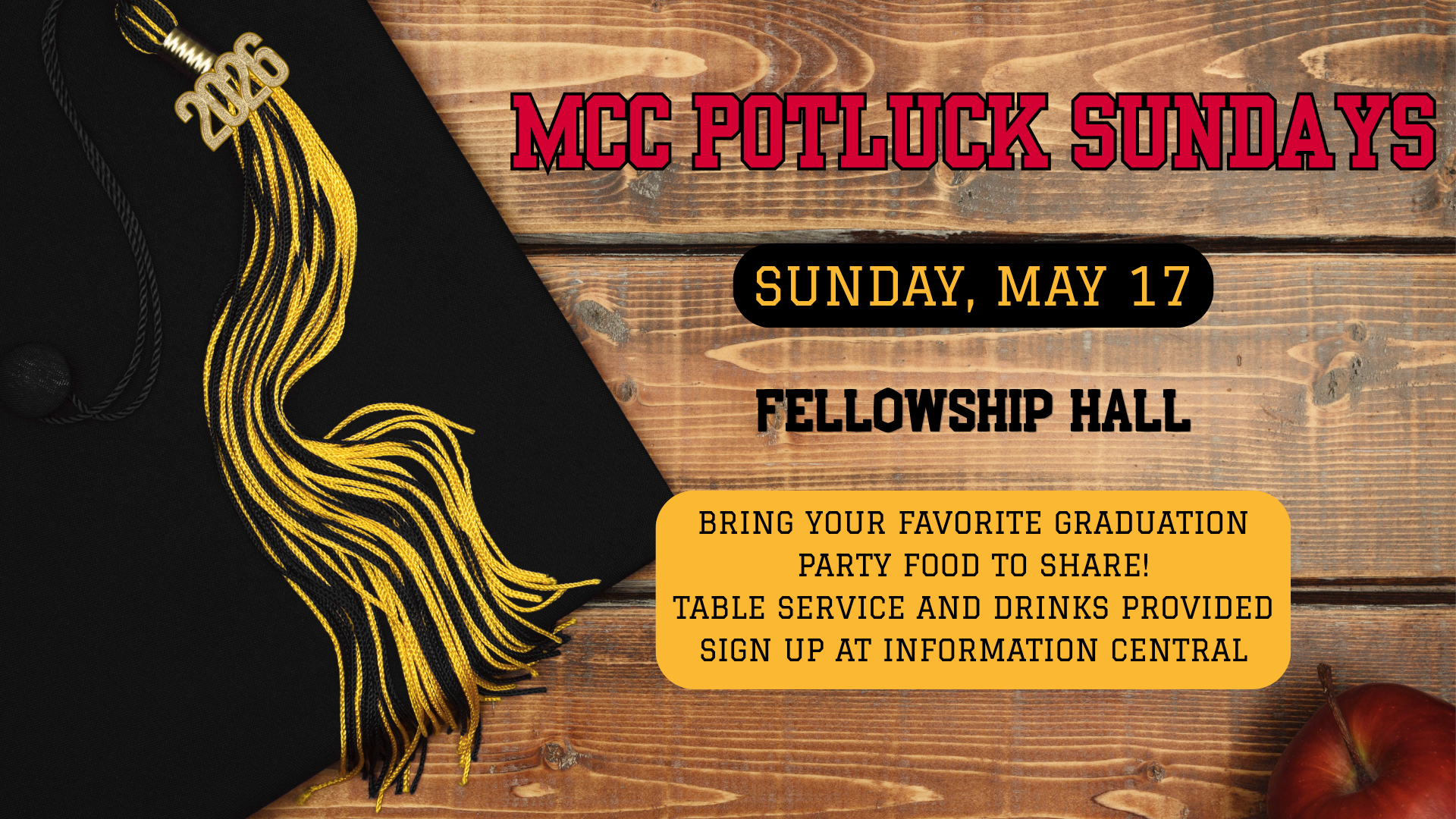 Fellowship Potluck