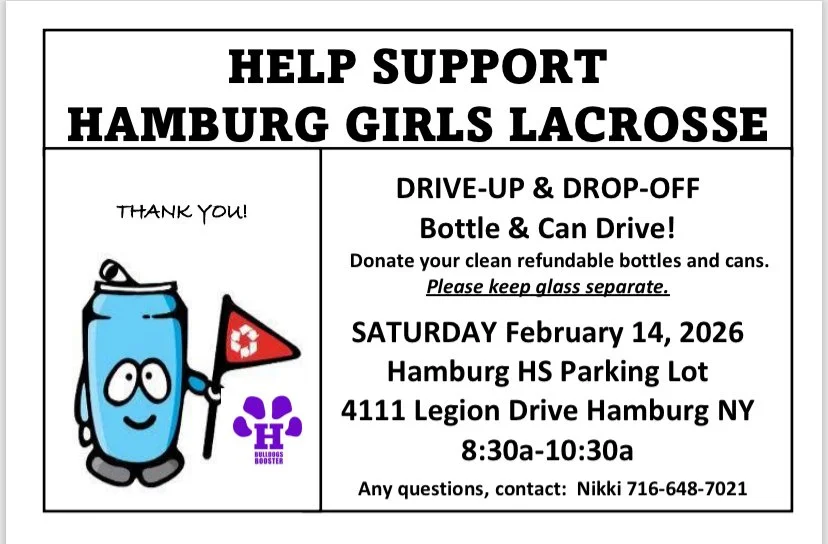 February Bottle &amp; Can Drive