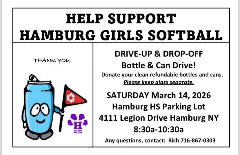 March 2026 Bottle &amp; Can Drive