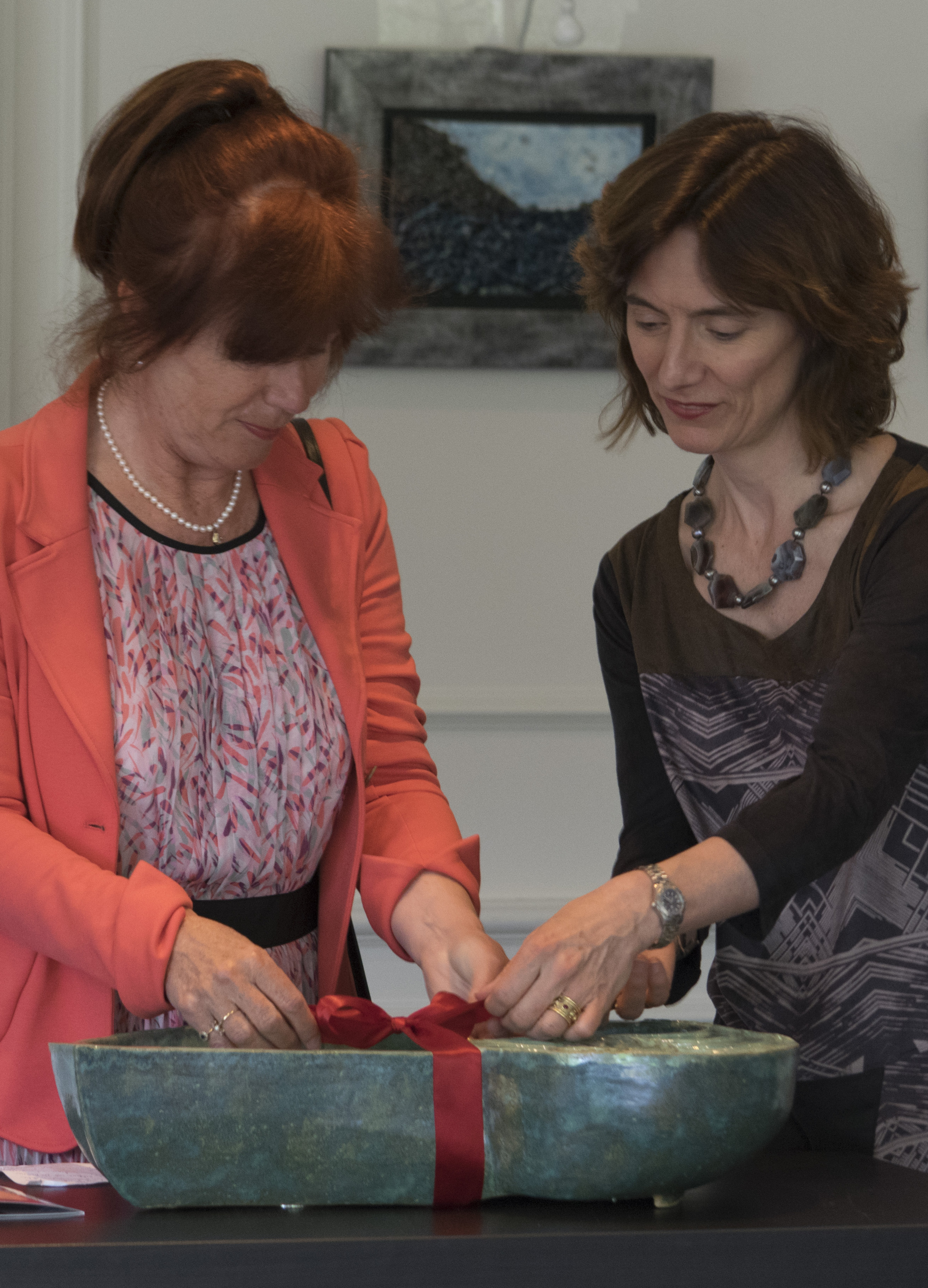 The Alderman for Culture for Bussum, Nen van Ramshorst, inaugurated the exhibition.